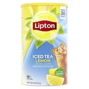 Producto de Lipton Lemon Iced Tea with Sugar Mix 2.54kg