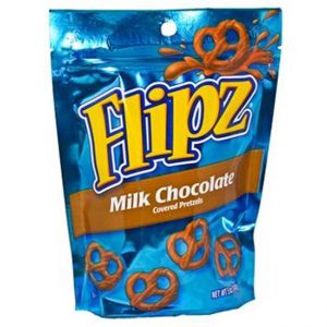 Pretzels de chocolate con leche Flipz 92g