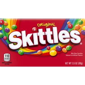 Skittles Original Chewy Candy Theatre Caja, 99g