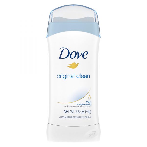 Desodorante antitranspirante Dove Original Clean, 74g