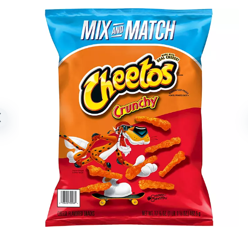 Cheetos mix and match
