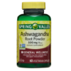 Spring Valley Ashwagandha Root Powder General Wellness Cápsulas vegetarianas, 500 mg, 60 unidades